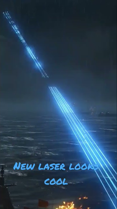 modern warships new laser air defence looks cool #modern_warships #modern_waeships_ad #lasershow