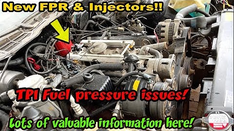 Third Gen Camaro Fuel Pressure Regulator, Fuel Injectors Replacement, EGR Cleaning, Tips & Recomm...