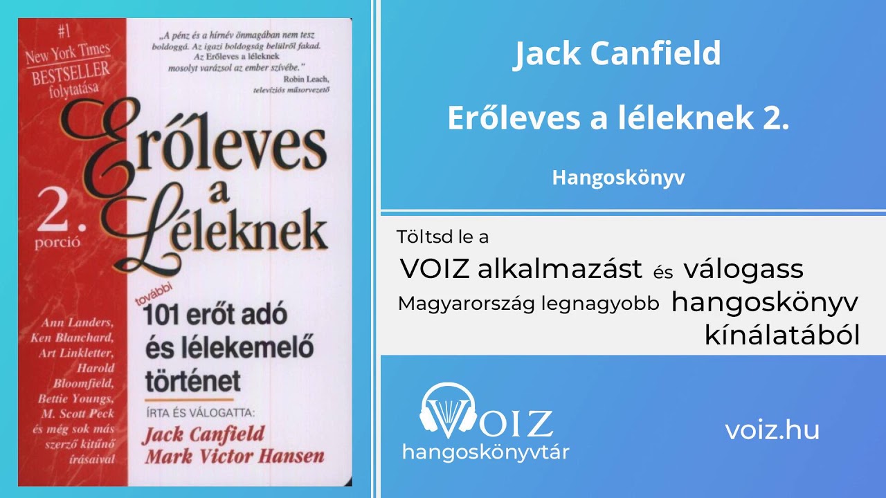 Erőleves a léleknek 2. - Jack Canfield - VOIZ hangoskönyv