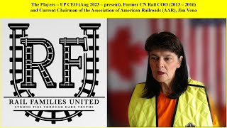 UPNS Merger - The Players - UP CEO and Former CN Rail COO Jim Vena