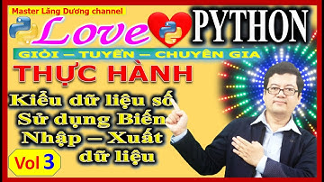 Vol 3 Python Thực hành Dữ liệu Number-Biến-Nhập-Xuất dữ liệu| HS Giỏi Thành phố–Tin học trẻ–Chuyên
