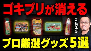 【これだけ揃えて】ゴキブリ駆除のプロがおすすめする最強のG対策グッズ5選絶対に姿を見たくない方必見東京