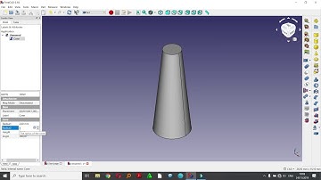 FreeCad Create a Cone