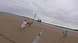 170630 Helsinki ITF 1 final: Maks & Nikita vs. Ott & Priit (part 1/6)