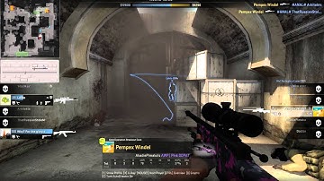 CSGO - 6hp Awp 360 noscope mlg Ace