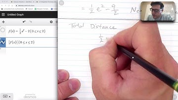 Net Displacement vs Total Distance - AP Calculus - Integral