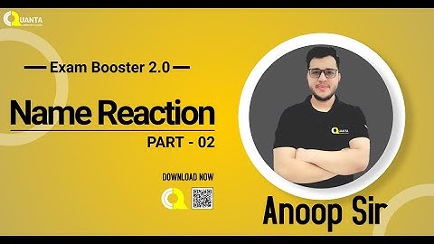 Name Reaction | CSIR NET | IIT GATE | Exam Booster 2.0 | Quanta Chemistry Classes