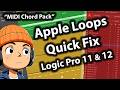 Apple Loop Chord Pack NOT Working? (Logic Pro 11 & 12 FIX)