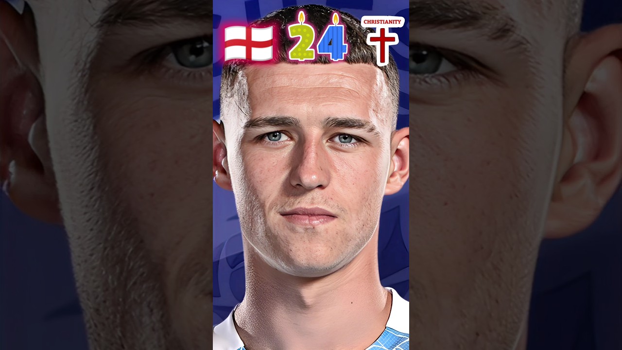 Phil Foden Before and Now 2024 