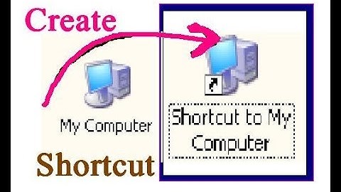11 - How to Create Shortcut of any Programme or Folder on Computer - Lunar Computer College