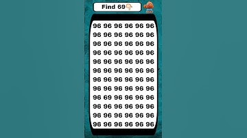 Find the number 69 #quiztime #puzzle #quiz #riddles