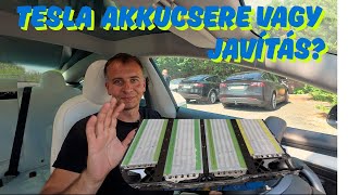 Tesla Akkucsere Vagy Javítás? Zárlatos Az Aksi? Nagy A Degradációja? Garancián Túl Is Van Megoldás