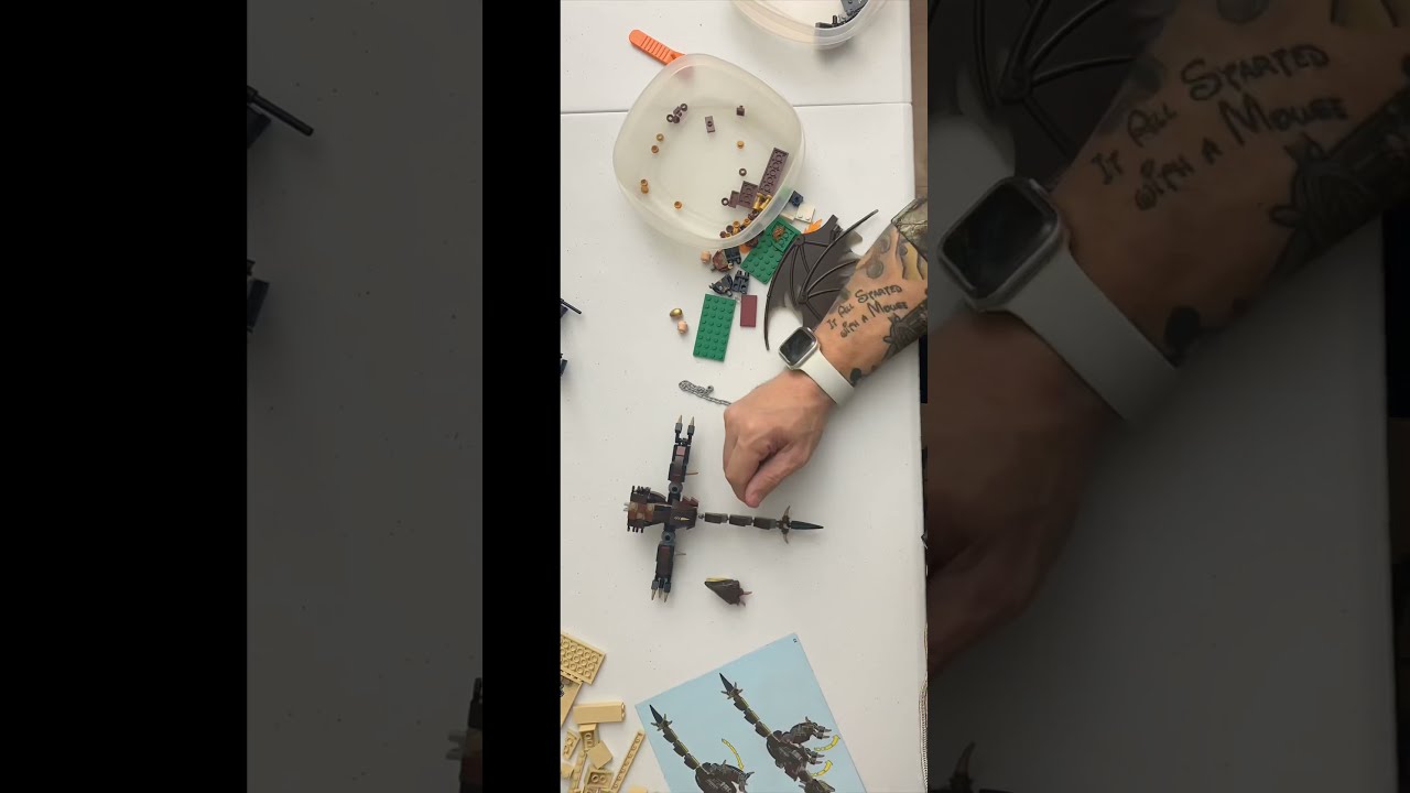 Lego Harry Potter Hungarian Horntail Triwizard Challenge 