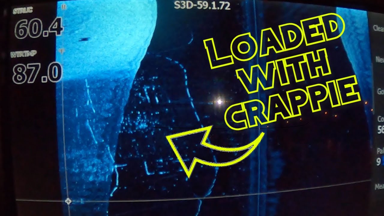 Side Scanning Crappie Floating Docks Lake of the Ozarks YouTube