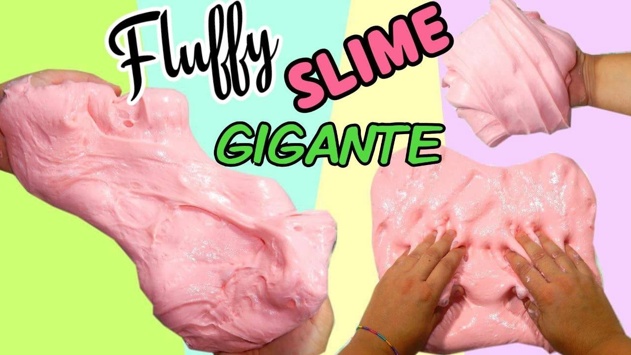 SLIME GIGANTE (1 KILO DI FLUFFY SLIME con LA SCHIUMA DA BARBA )(Giant  fluffy slime) Iolanda Sweets