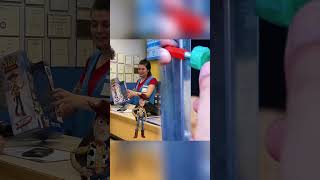 Trying to return a ridiculous woody toy