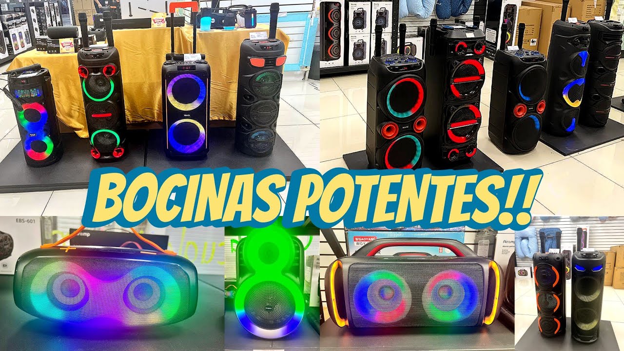 Nueva tienda de TECNOLOGIA en BOCINAS BLUETOOTH POTENTES  🎶| Portatiles / Inalambricas con Luz RGB