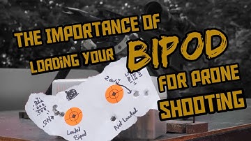 The Importance of Loading Your Bipod For Prone Shooting