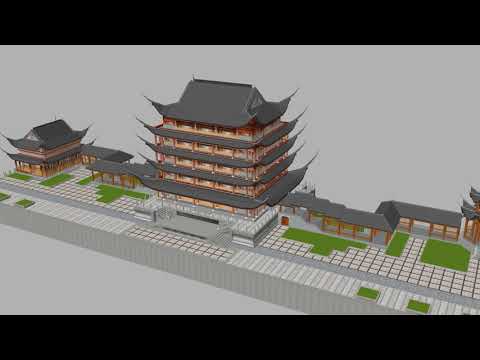 Advanced 3D Model for Scenic Spot by FengMAP