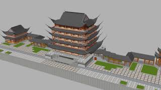 Advanced 3D Model for Scenic Spot by FengMAP