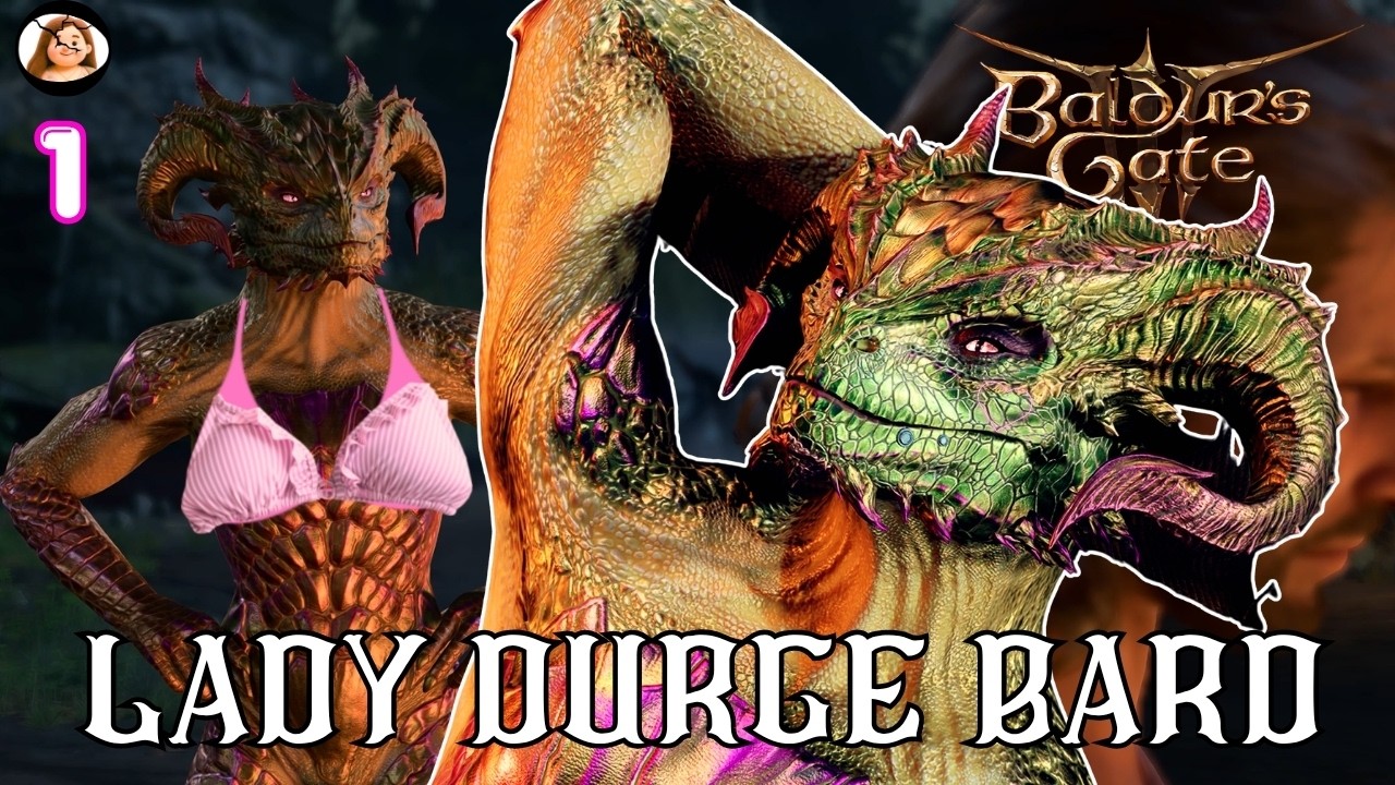DURGE LACHA – RESIST OR EVIL?  |  a Baldur's Gate 3 story - Dark Urge Dragonborn Bard [EP 1]