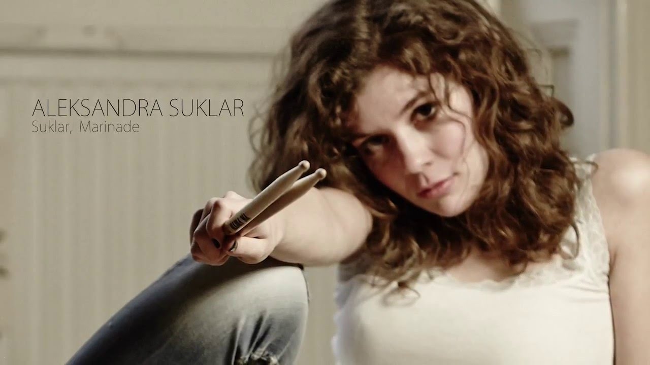 Aleksandra Šuklar performing Marinade for Percussion by Slavko Šuklar