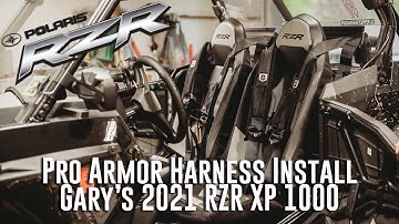 2021 Polaris RZR XP 1000 Pro Armor Harness Install