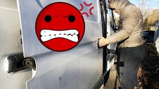 Comment régler la porte latérale d'un Renault Master qui ferme mal