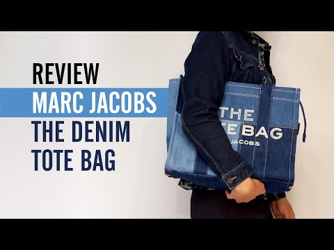 Marc Jacobs Denim Shoulder Bag in Green