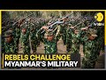 Rebel groups capture myanmars military base  latest english news  wion