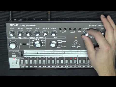 Behringer RD-6 BK - Quick Demo (Sounds Only) - YouTube