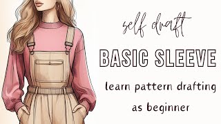 Sleeve Drafting: 3 Essential Methods for Perfect Fit | Beginners Friendly