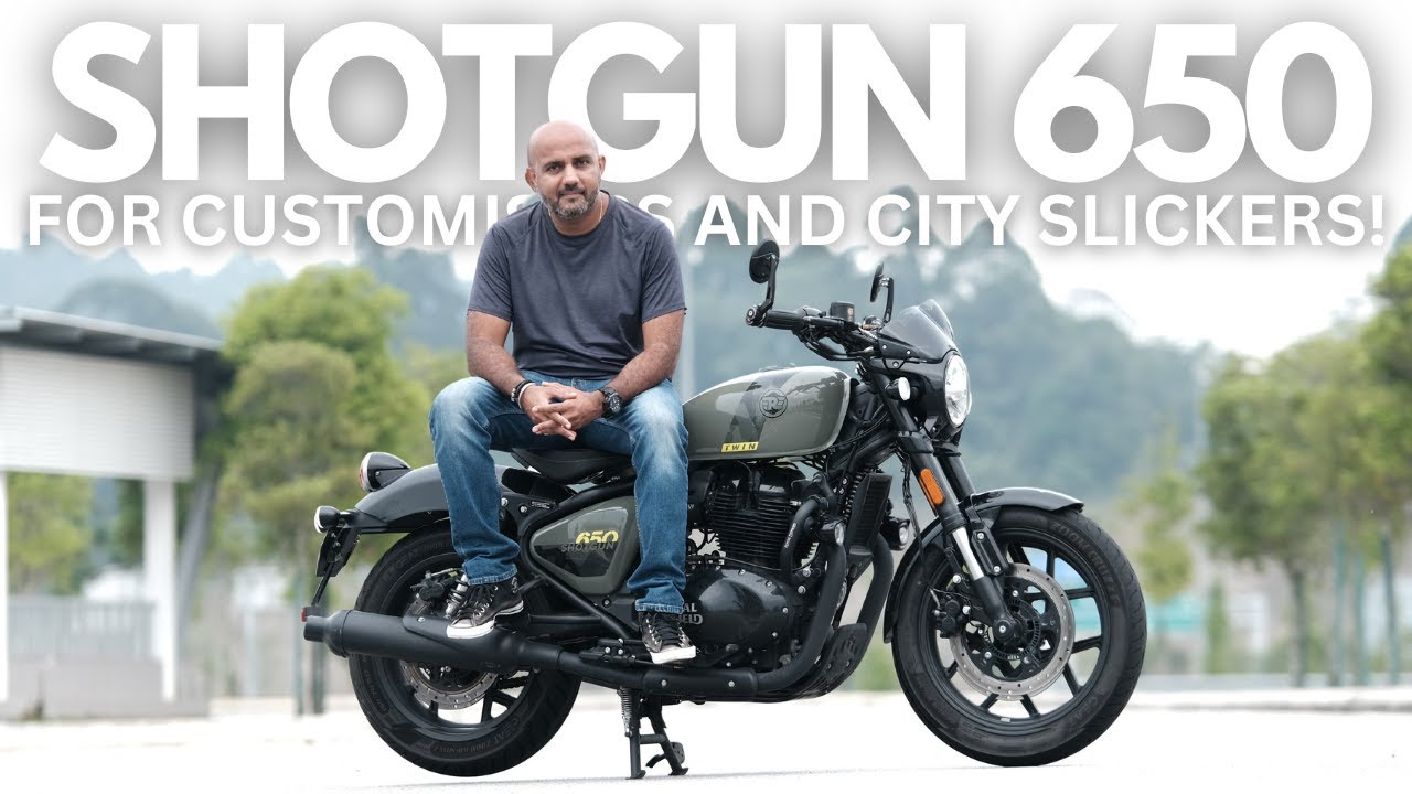 Royal Enfield Shotgun 650 Is Perfect For Custom Culture Lovers And Urban Riders!