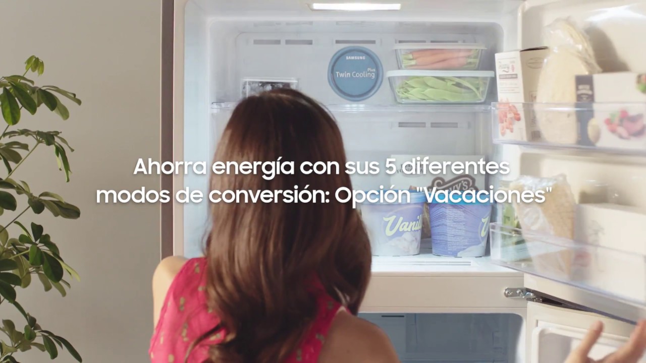 Samsung - Refrigerador Twin Cooling Plus - Modo vacaciones - YouTube