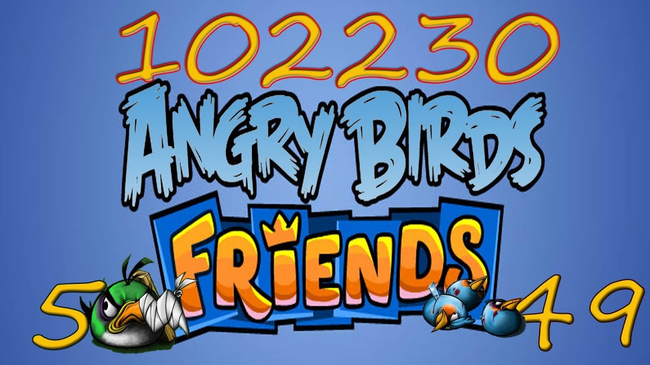 Angry Birds Friends Tournament Week 49 Level 5 High Score 102 K Weekly power-up