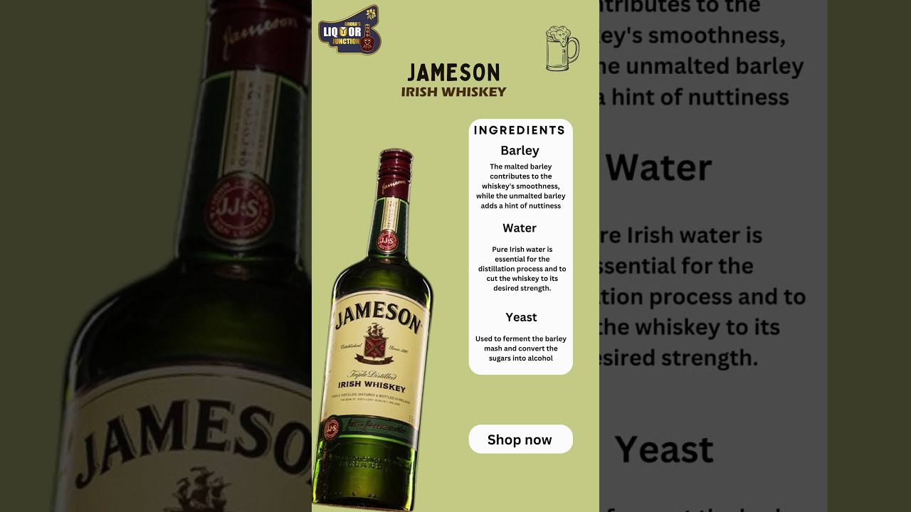 Triple distilled, twice as smooth.