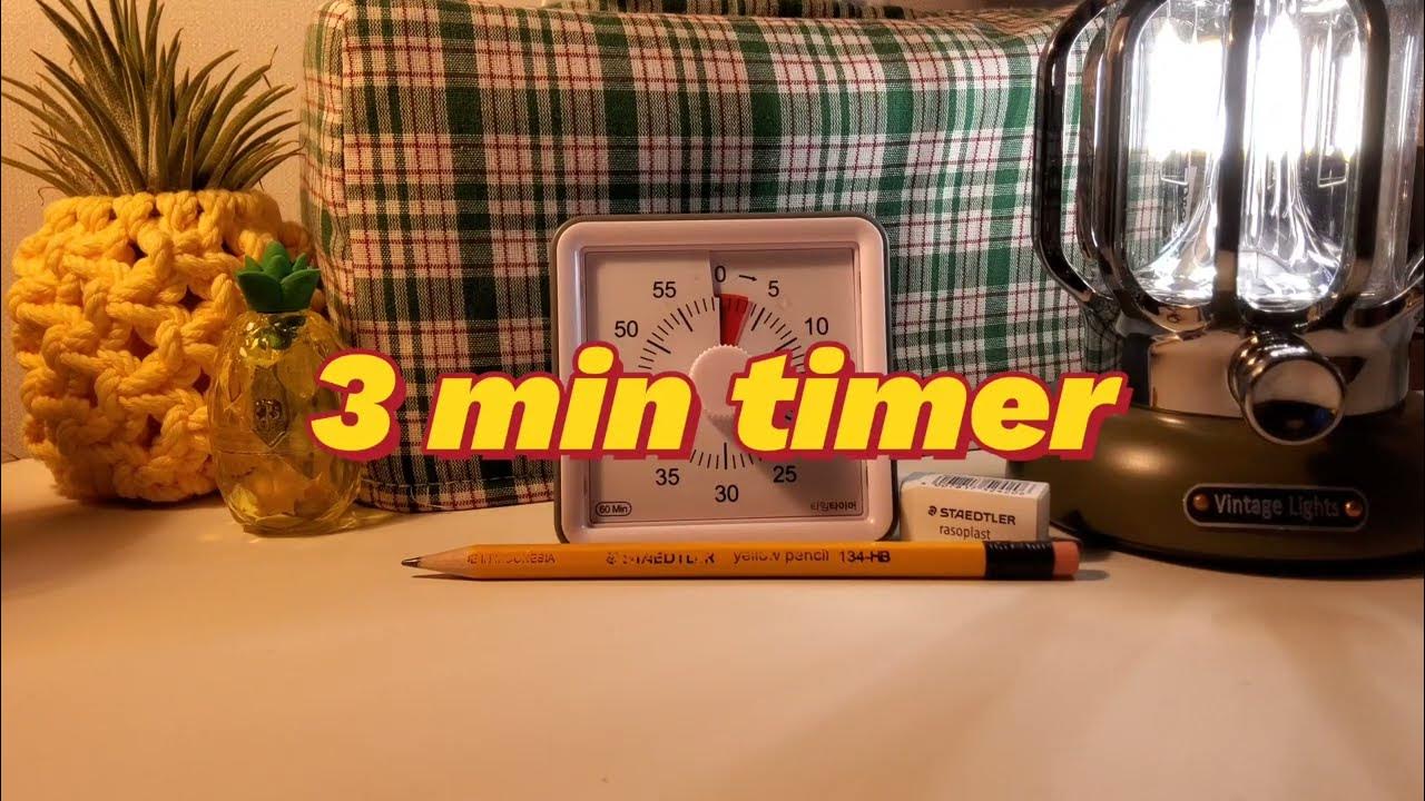 3 Minute Google Timer ASMR, Alarm YouTube
