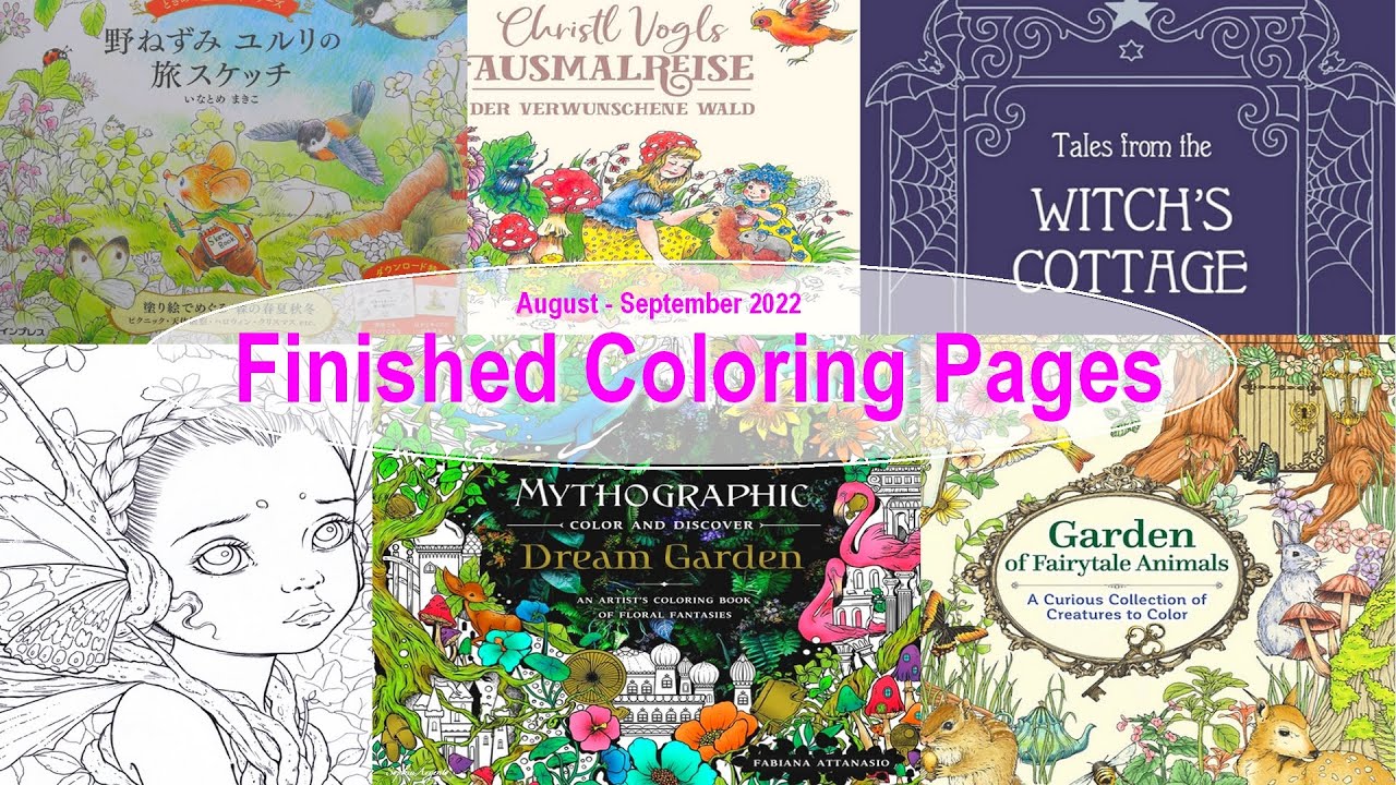 Using Watercolor Brush Pens on ColorIt Adult Coloring Book Pages