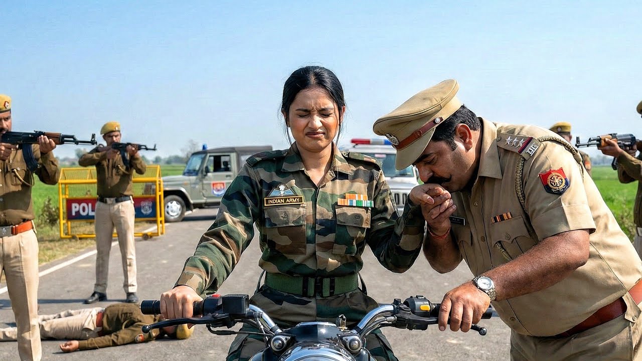 पुलिस वाले ने की आर्मी ऑफिसर के साथ बदतमीजी! फिर DM ने बीच सड़क पर जो किया... 