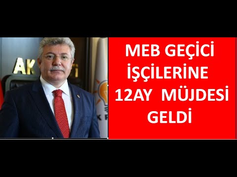 TÜM GEÇİCİ  İŞÇİLER  12 AY  MAAŞ ALACAK BEKLENEN MÜJDE  GELDİ