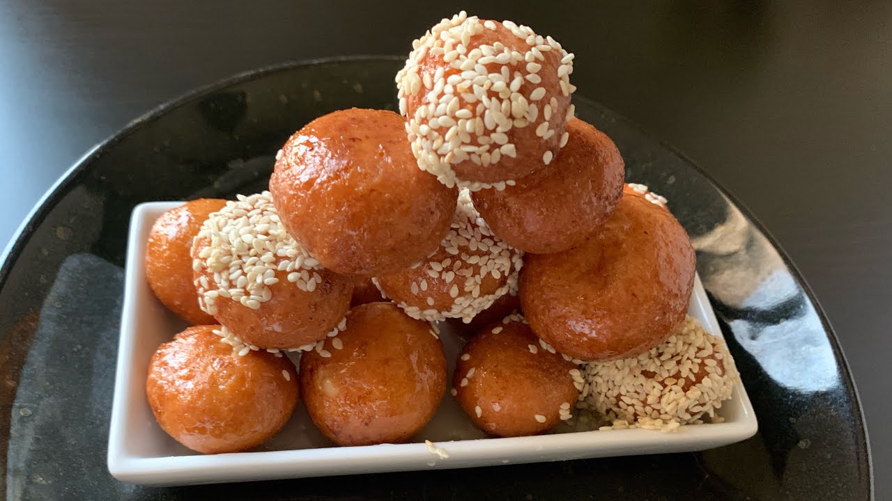 حلا كرات السميد بالجبنة 😋 | وصفات شهر رمضان المبارك