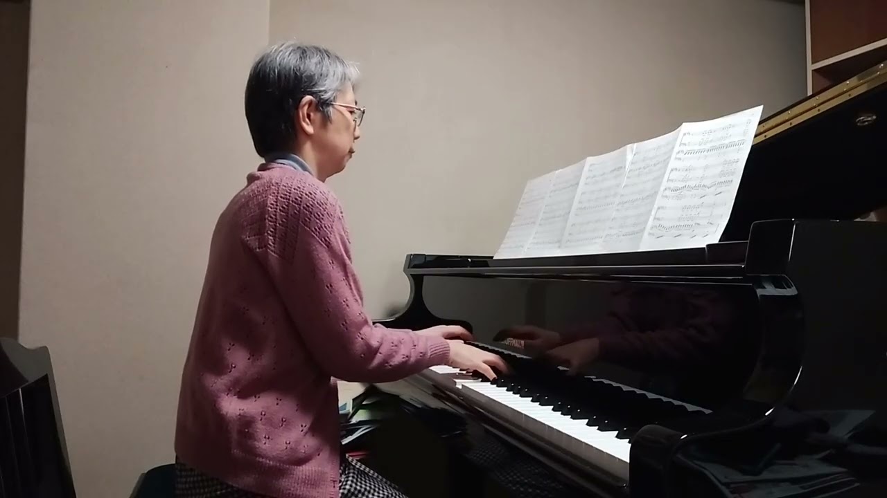 カンタータ「土の歌」より　大地讃頌(混声四部合唱)ピアノ伴奏