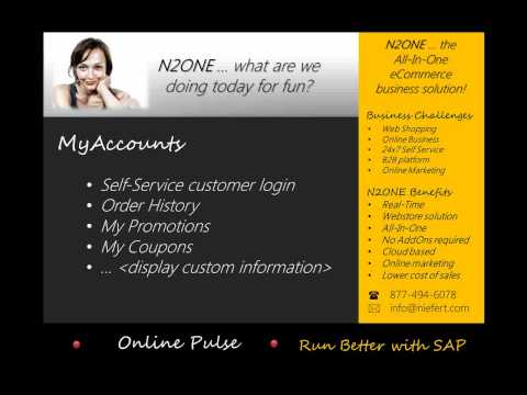 N2ONE Portal ... eCommerce business solution for SAP Systems