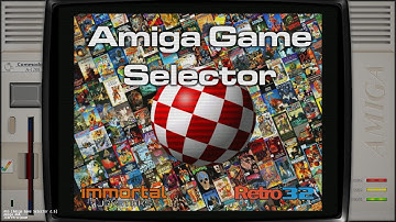 AGS 2.6 - Amiga Game Selector  on Batocera 50Hz +VRR testing three games with bezel and shader.