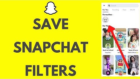 How To Save Snapchat Filters (2021) | Save Your Favorite Snapchat Filters