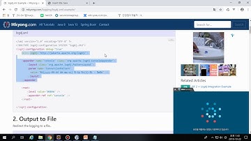 Spring Framework4 log4j설정