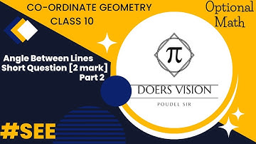Class 10 | Angle Between the lines| Part  2| Nepali