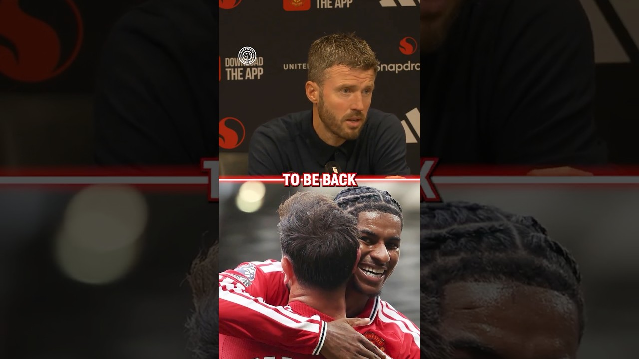🗣️❤️ "He's One Of Our OWN" - Michael Carrick on Marcus Rashford at Man United after 5-2 Ipswich win