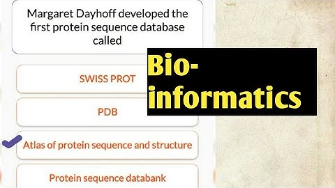 Bio-informatics MCQS for Any Competitive exams || Set 2 #bioinformatics #mcqs #education #important