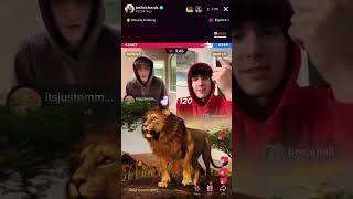 joshrichards and brycehall tiktok live March 4 2022